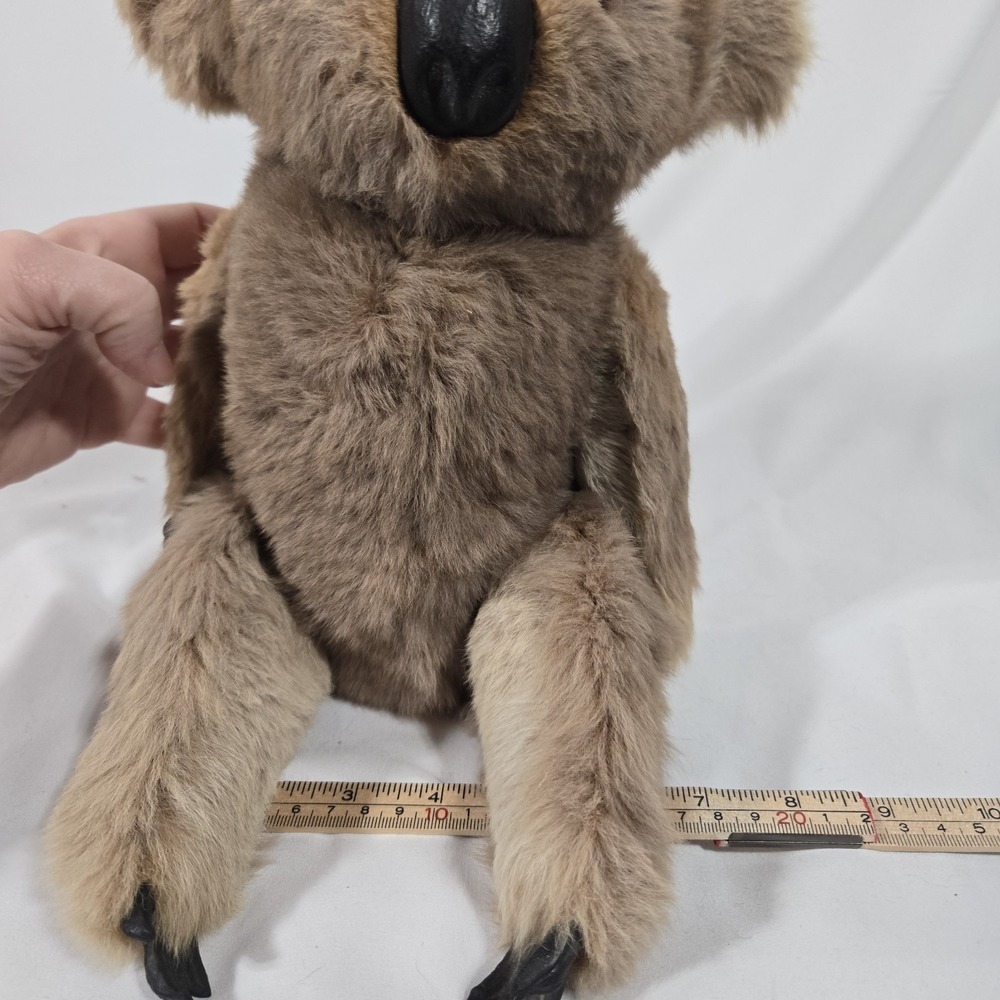 Two Vintage Koala Teddy Bears | Real Fur | Vintage Australian MCM Souveniers - Picture 4 of 16